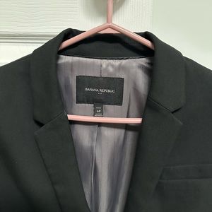 Banana Republic Black Suit Blazer